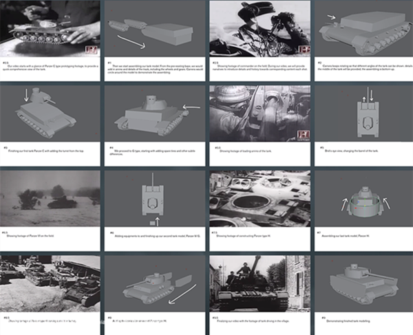 panzer storyboard